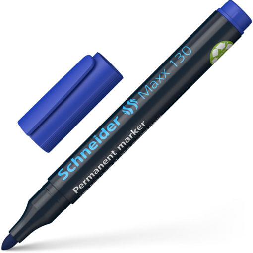 Picture of SCHNEIDER PERMANENT MARKER BULLET BLUE